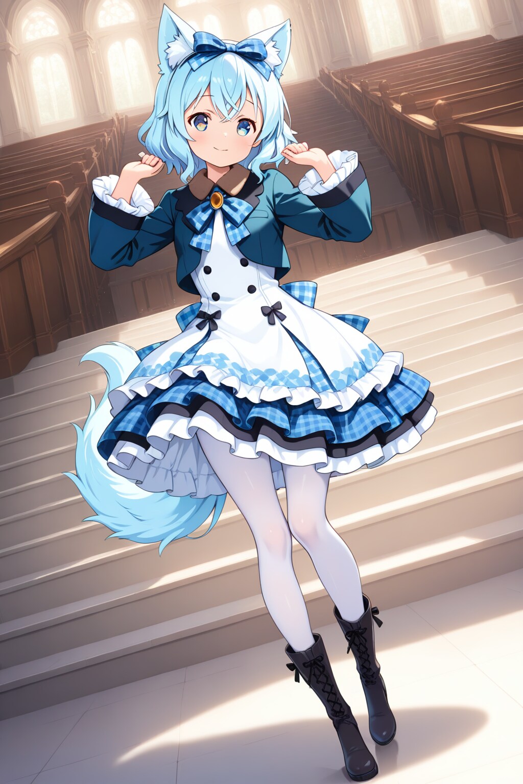 cute wolf girl | の人気AIイラスト・グラビア