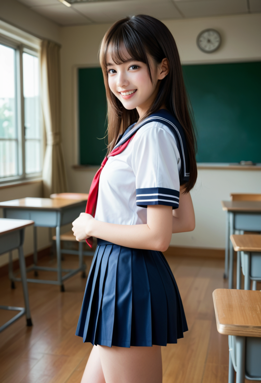 FANZA新作【AIのAV動画】女子校生の生本番  サンプル01