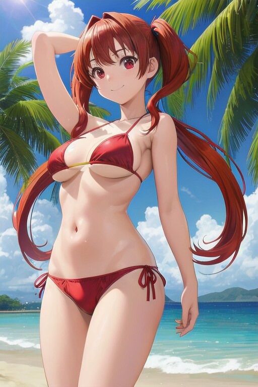 ビーチ(ちちぷい生成機能)/beach