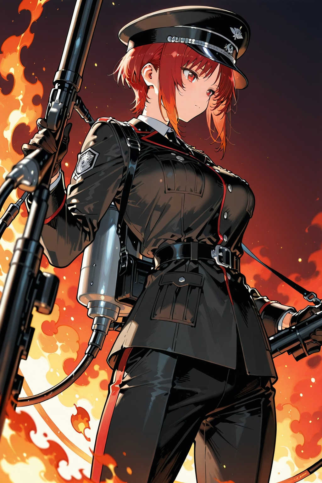 火炎放射器とPHOENIXちゃん