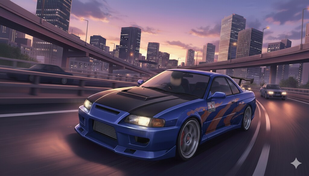 サンセット首都高速を'R'で駆け抜けろ。