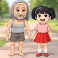 ワシに意味は無いよおじさんに沼る404号室　イラスト 3枚目