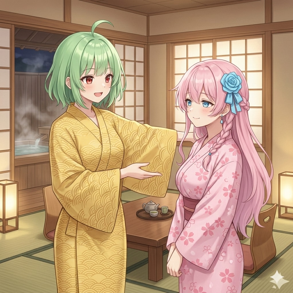 浴衣、似合うかな？ | の人気AIイラスト・グラビア