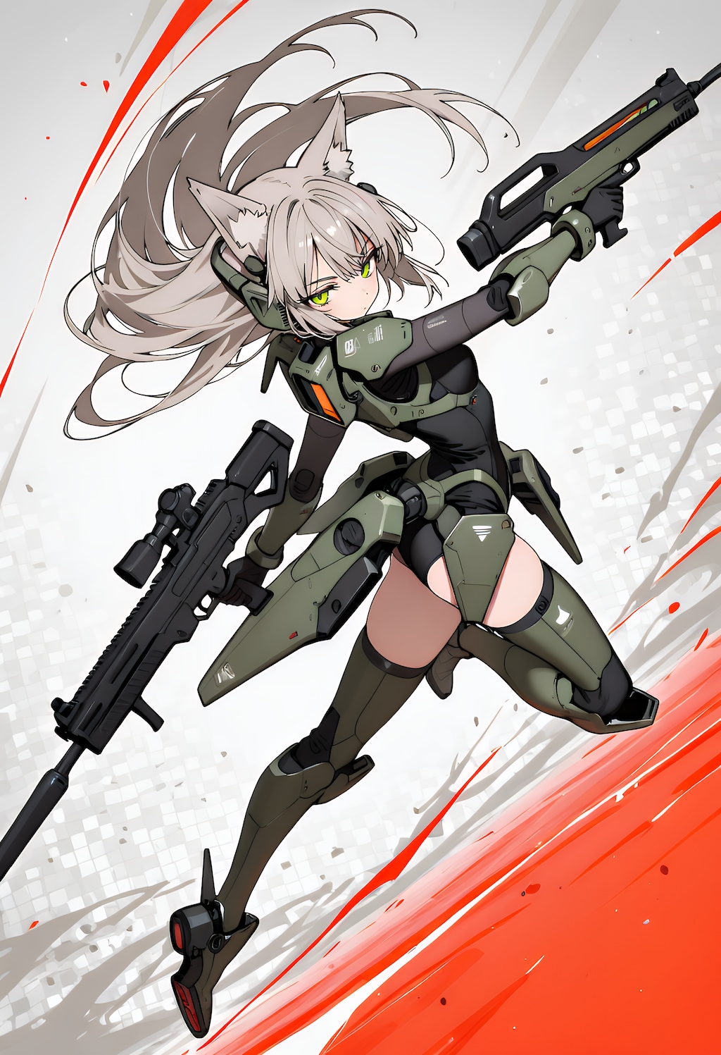 狙撃型メカ狐