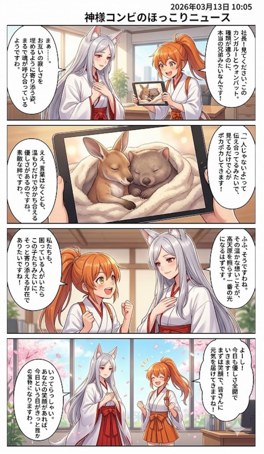 寄り添う小さな心