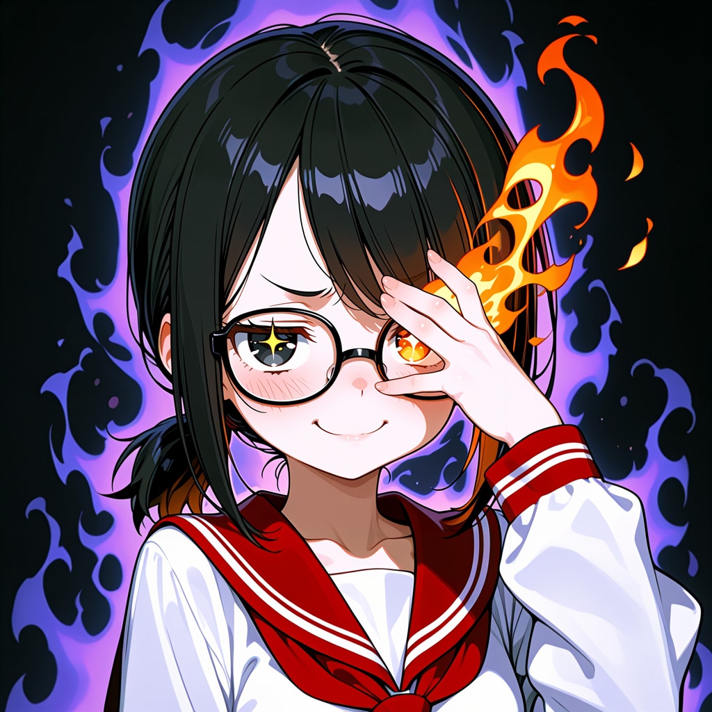 烈火の瞳 | の人気AIイラスト・グラビア