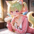 12枚）子猫と哺乳瓶 6枚目