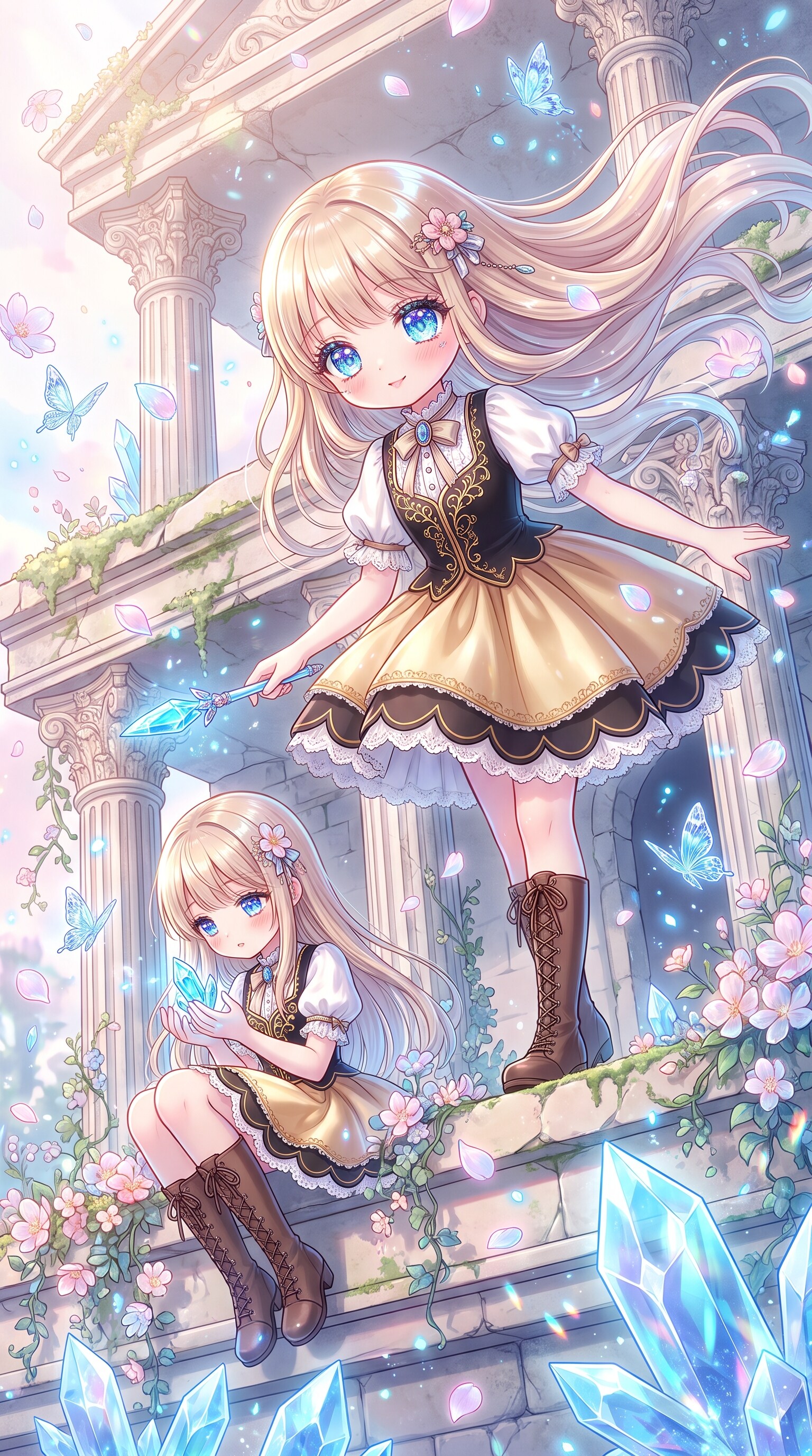碧晶の聖堂双姫