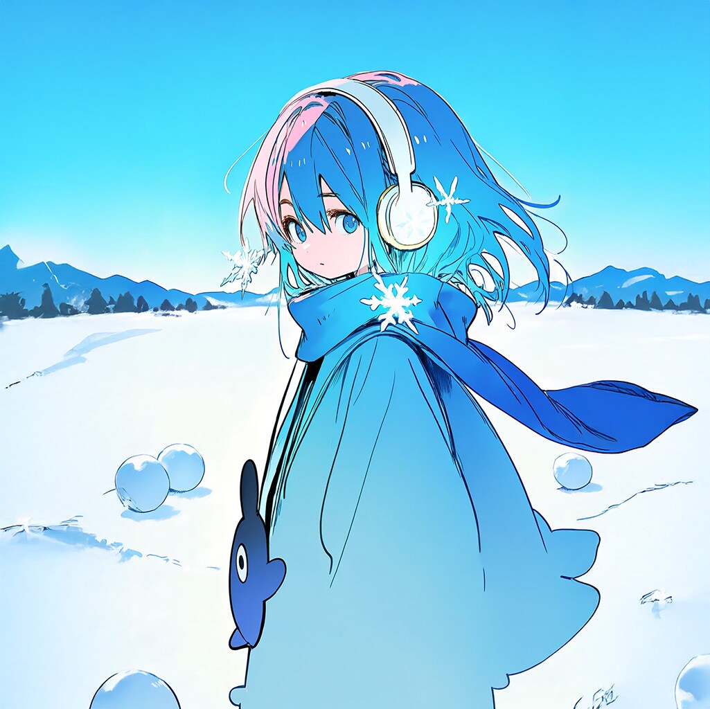 雪❄️の季節 | の人気AIイラスト・グラビア