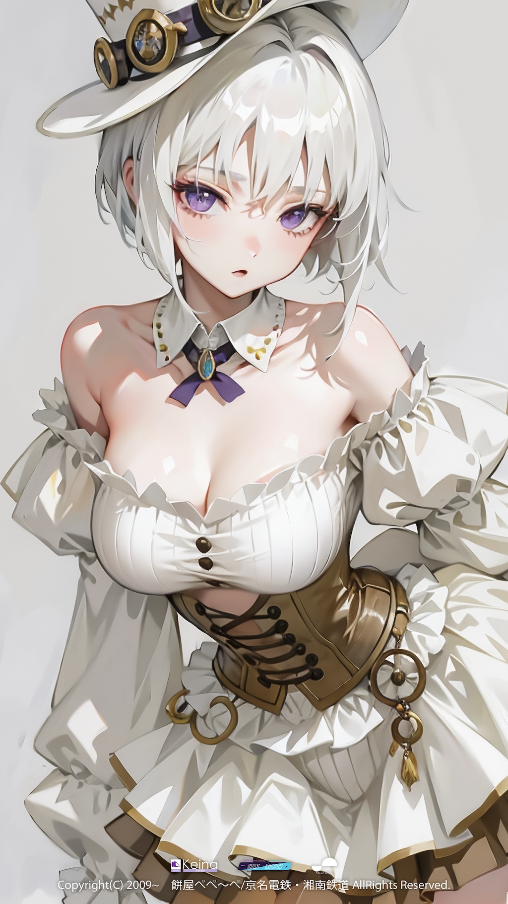 パンクな淑女の弊社キャラクター①【けい あいな】