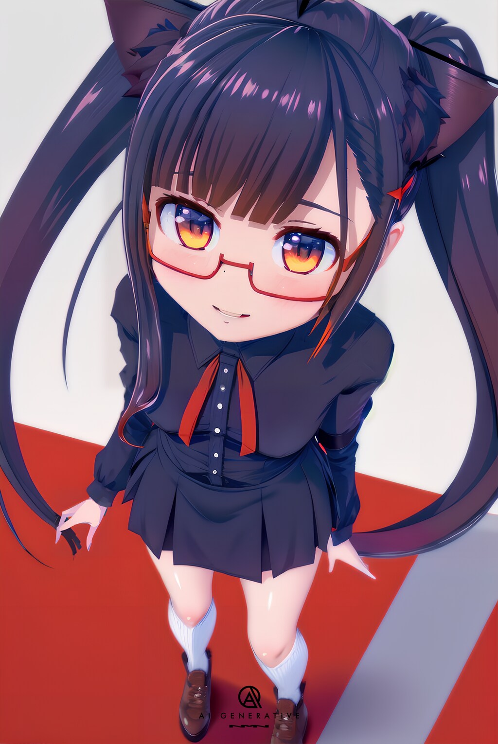 下から見上げるやつ