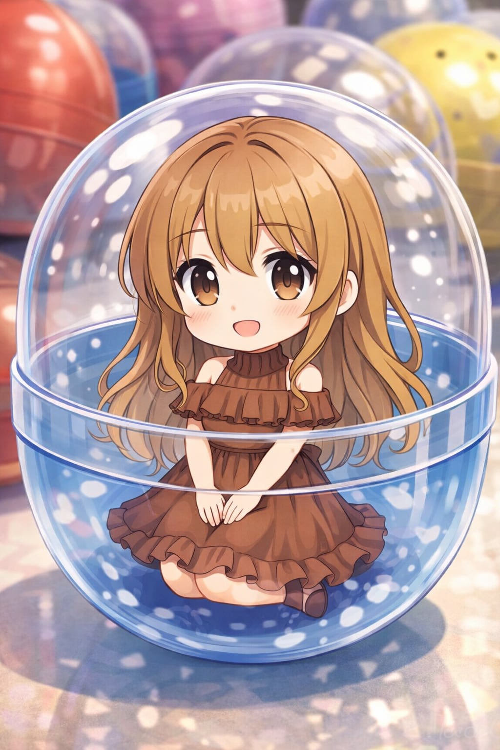 UL新モデルのHOLEちゃんをカプセルに入れたよ