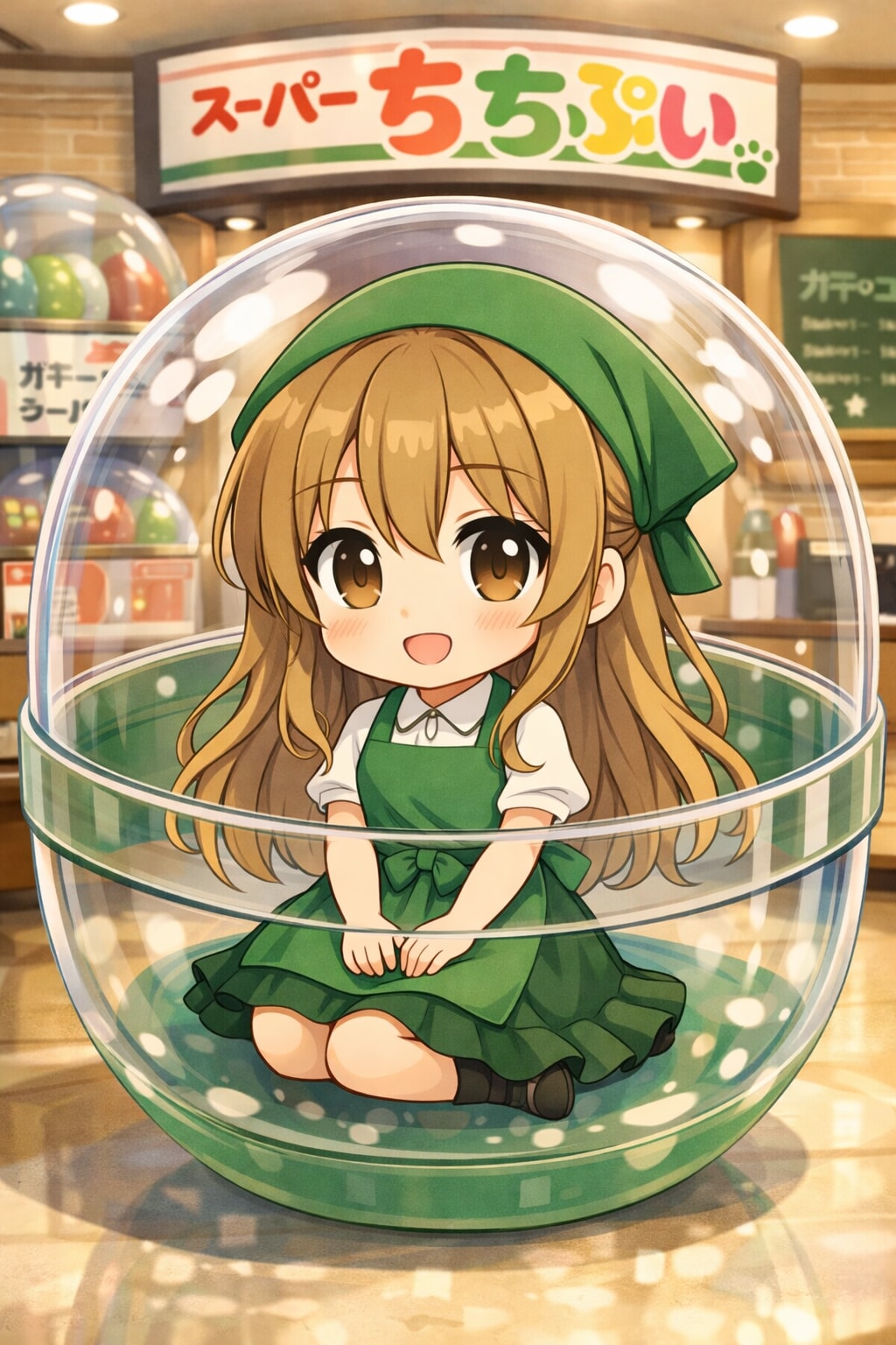 UL新モデルのHOLEちゃんをカプセルに入れたよ