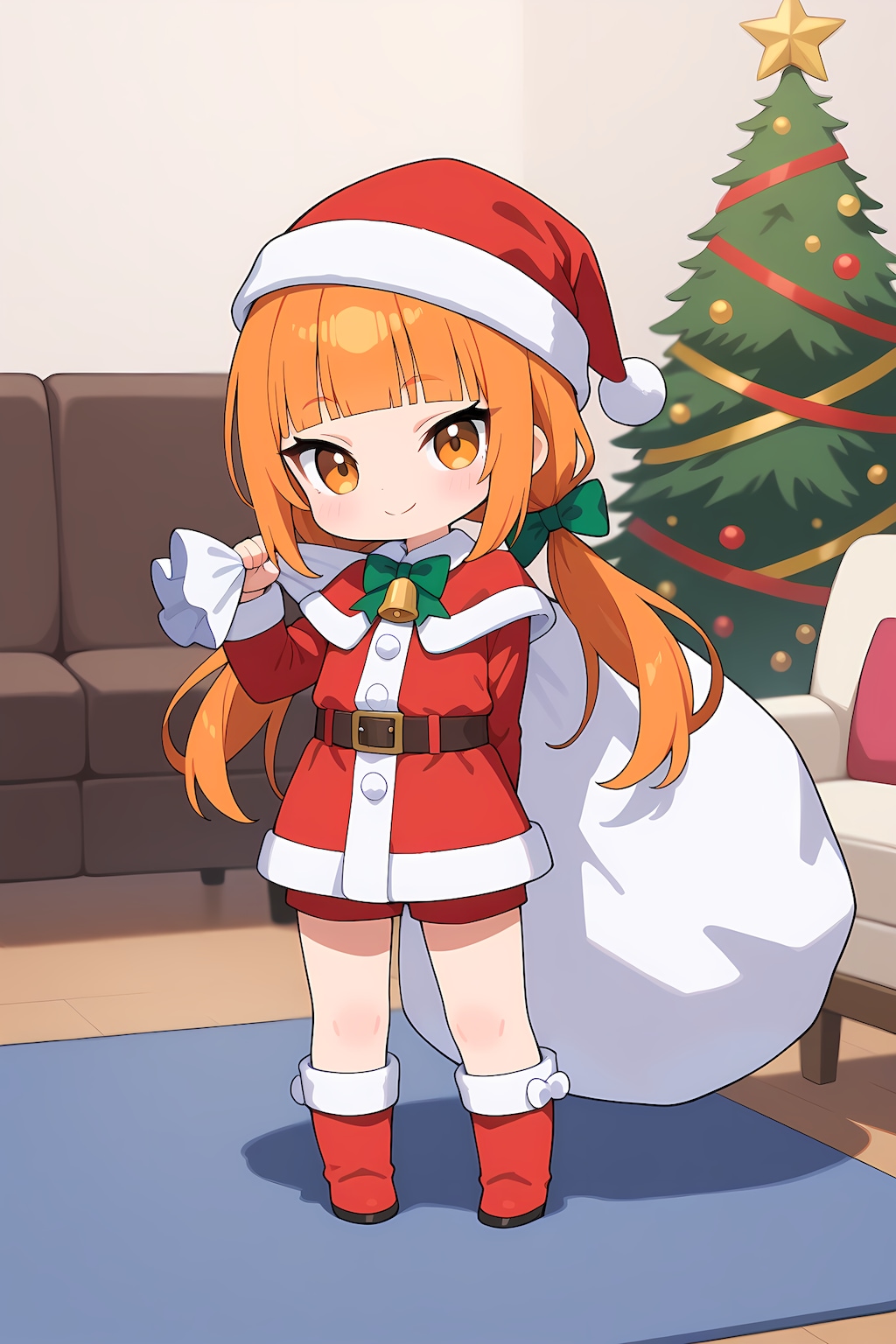 サンタお姉ちゃん出動！