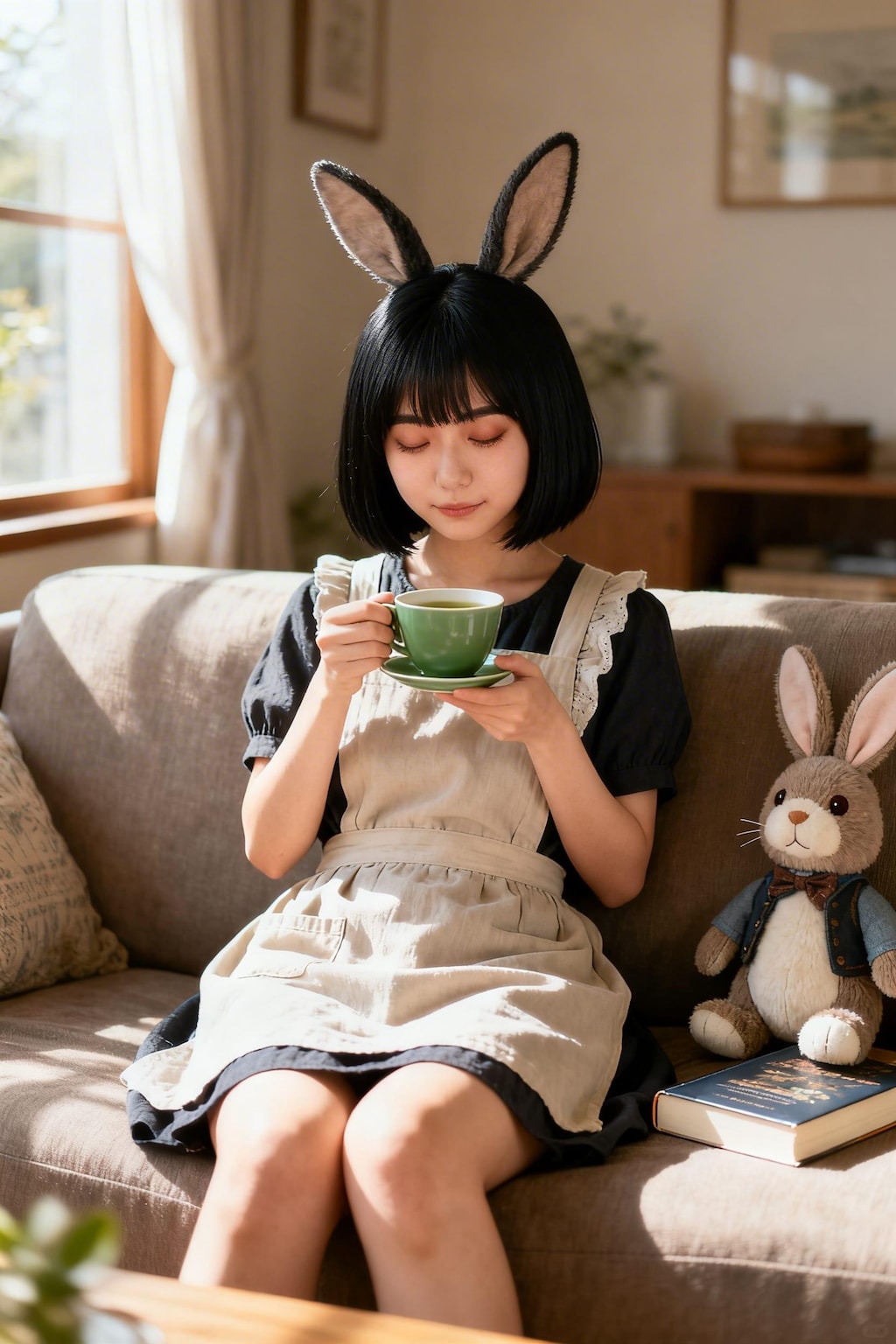 「みき子はイースターラビットな休日を過ごす」