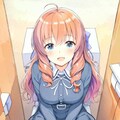 sitting on toilet 10枚目
