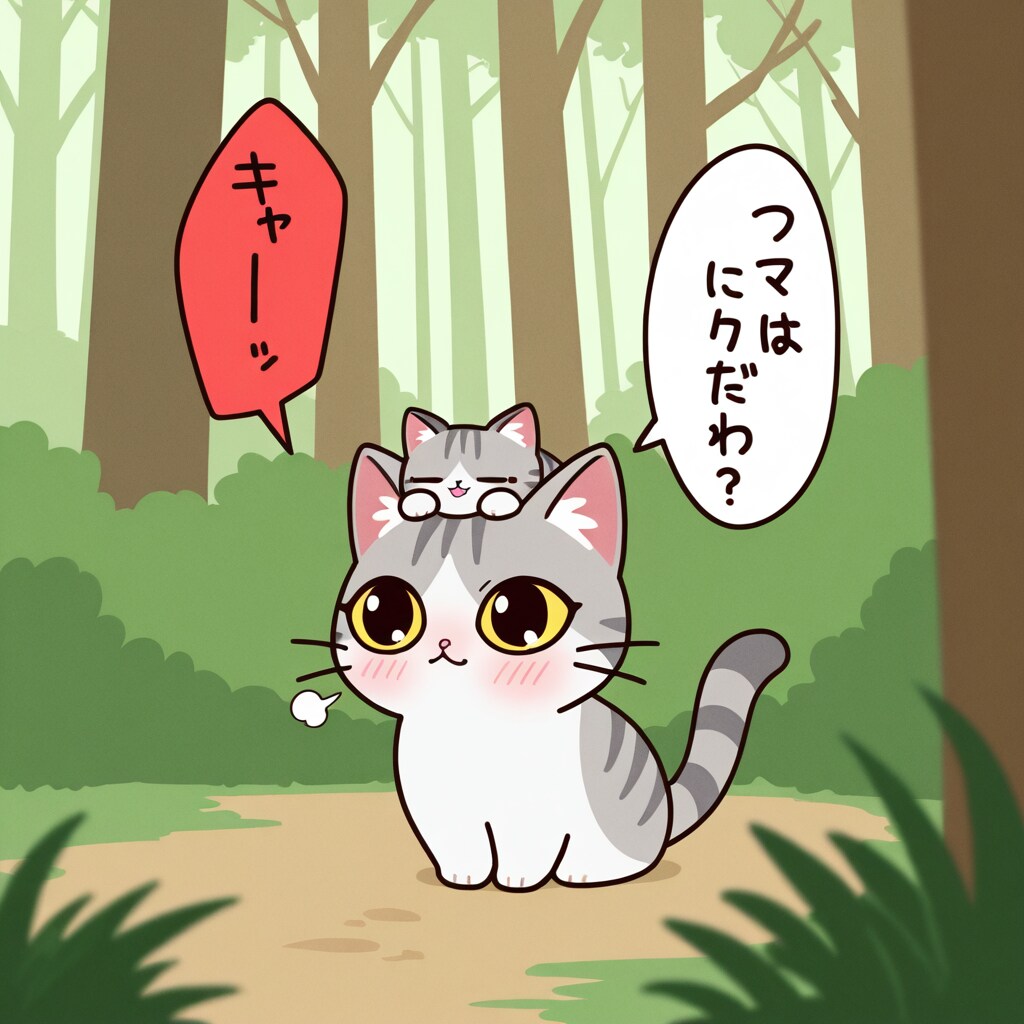 さばとらのつぶやき 11「つマはにクだわ？キャーッ」 | の人気AIイラスト・グラビア