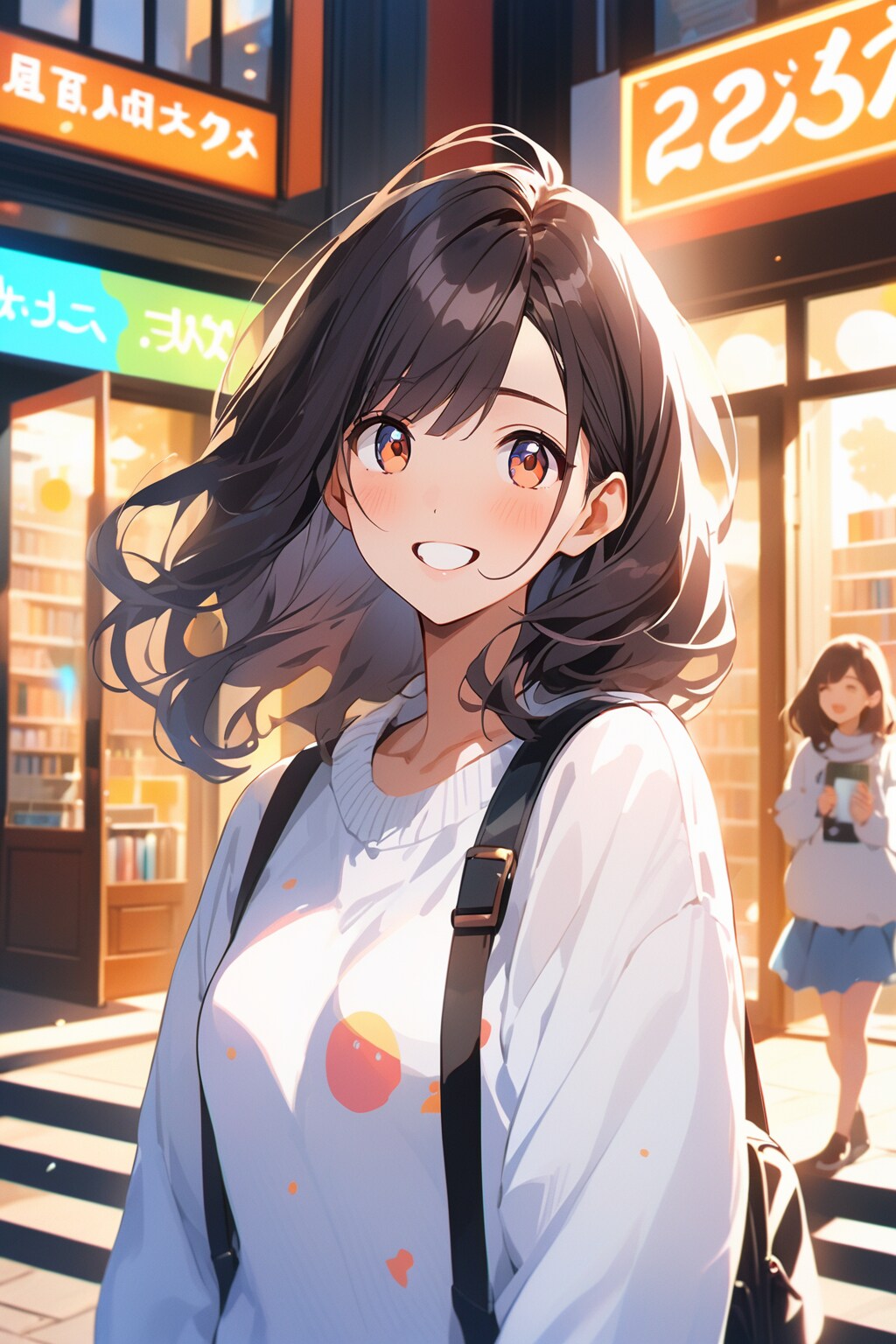 本屋の女性 23歳