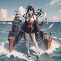 日本海軍の戦艦の艦娘〜 3枚目