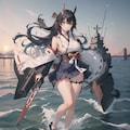 日本海軍の戦艦の艦娘〜 5枚目