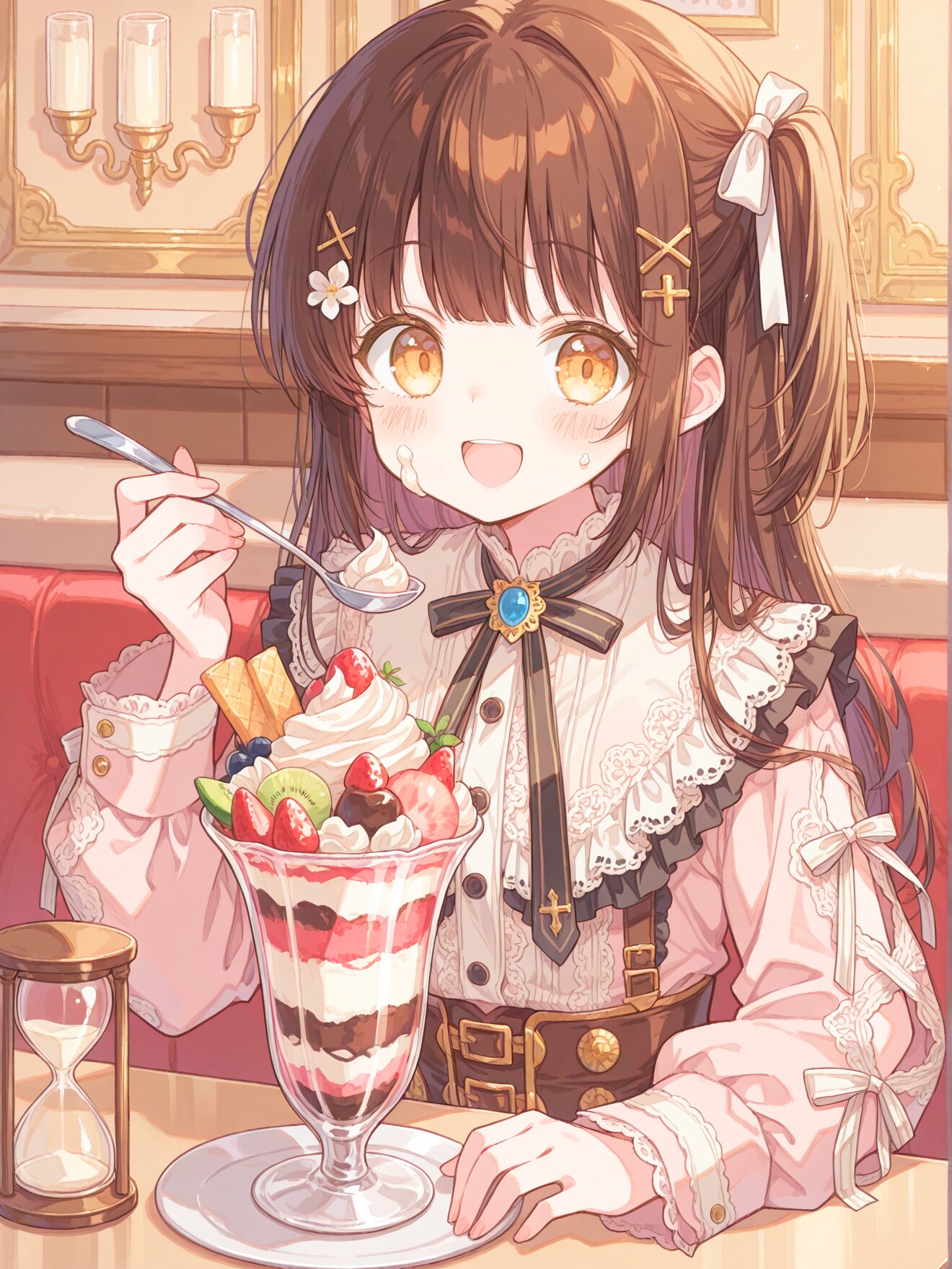 お腹いっぱいパフェが食べたい