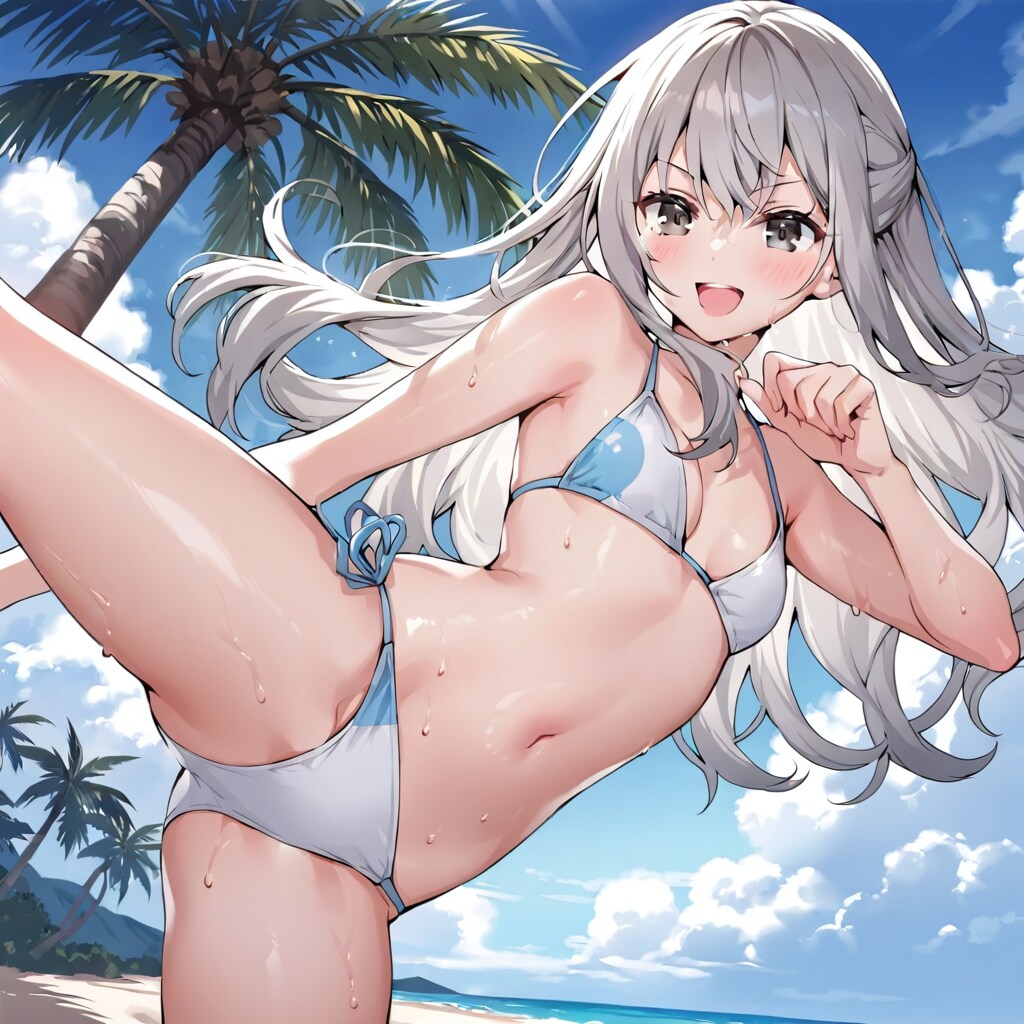 ハイキック桃さん！