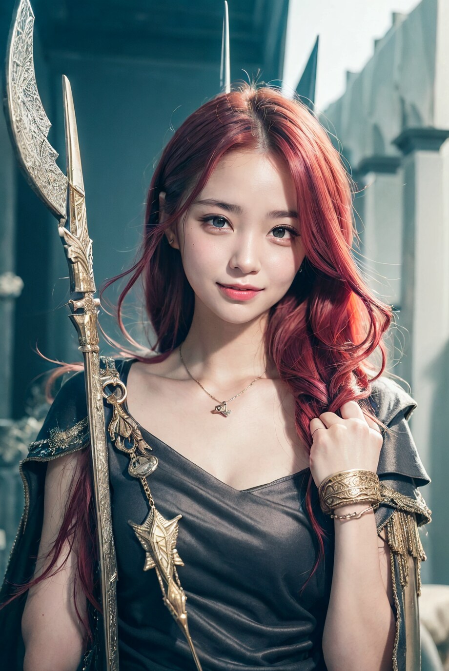 赤い髪のヴァルキリー