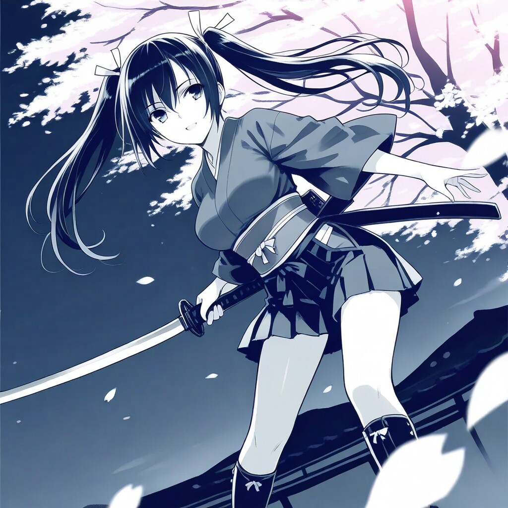 侍×ツインテール