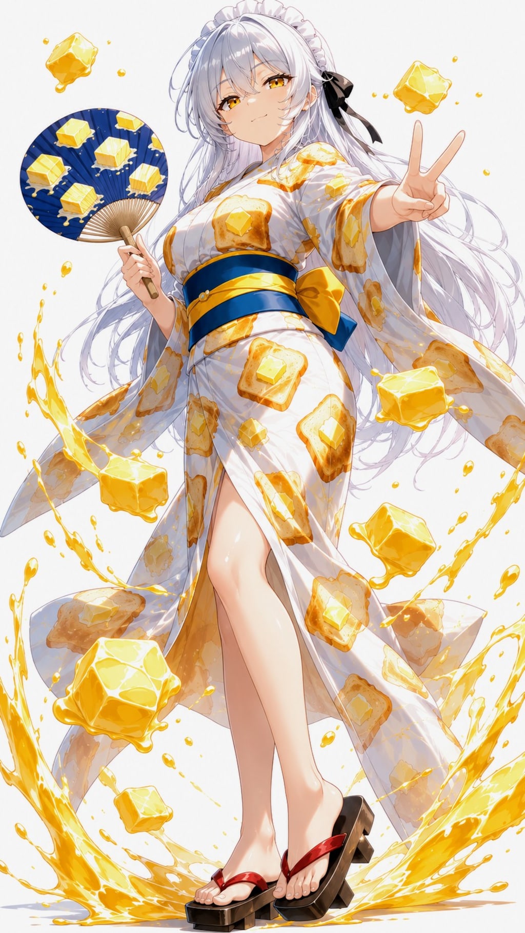 バタートースト浴衣🍞BUTTERちゃん