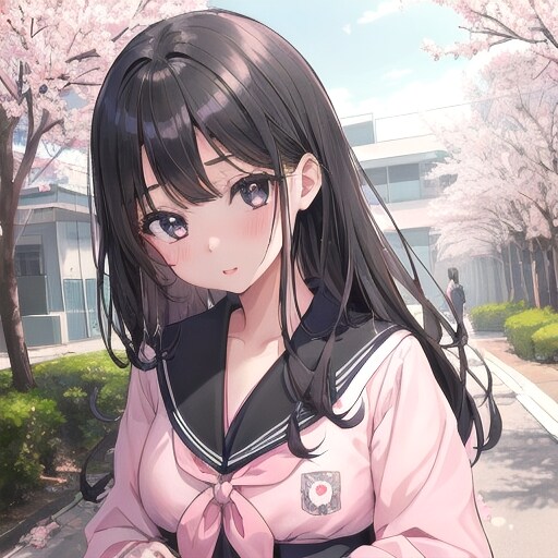 ピンクの制服 | の人気AIイラスト・グラビア