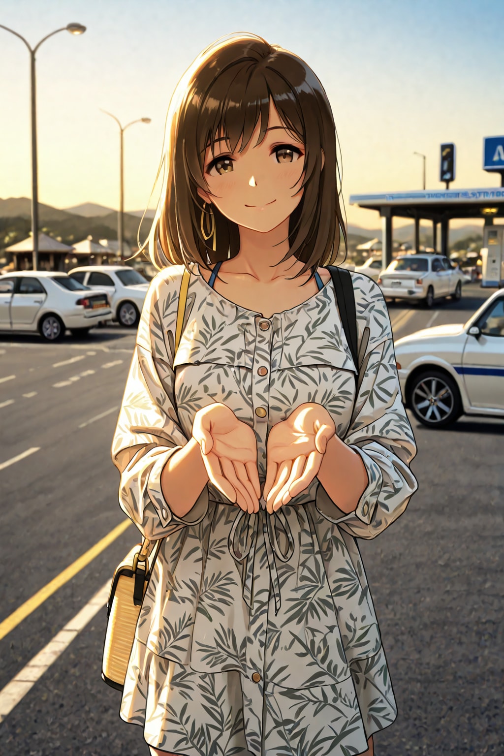 道の駅にて🛣️ | の人気AIイラスト・グラビア