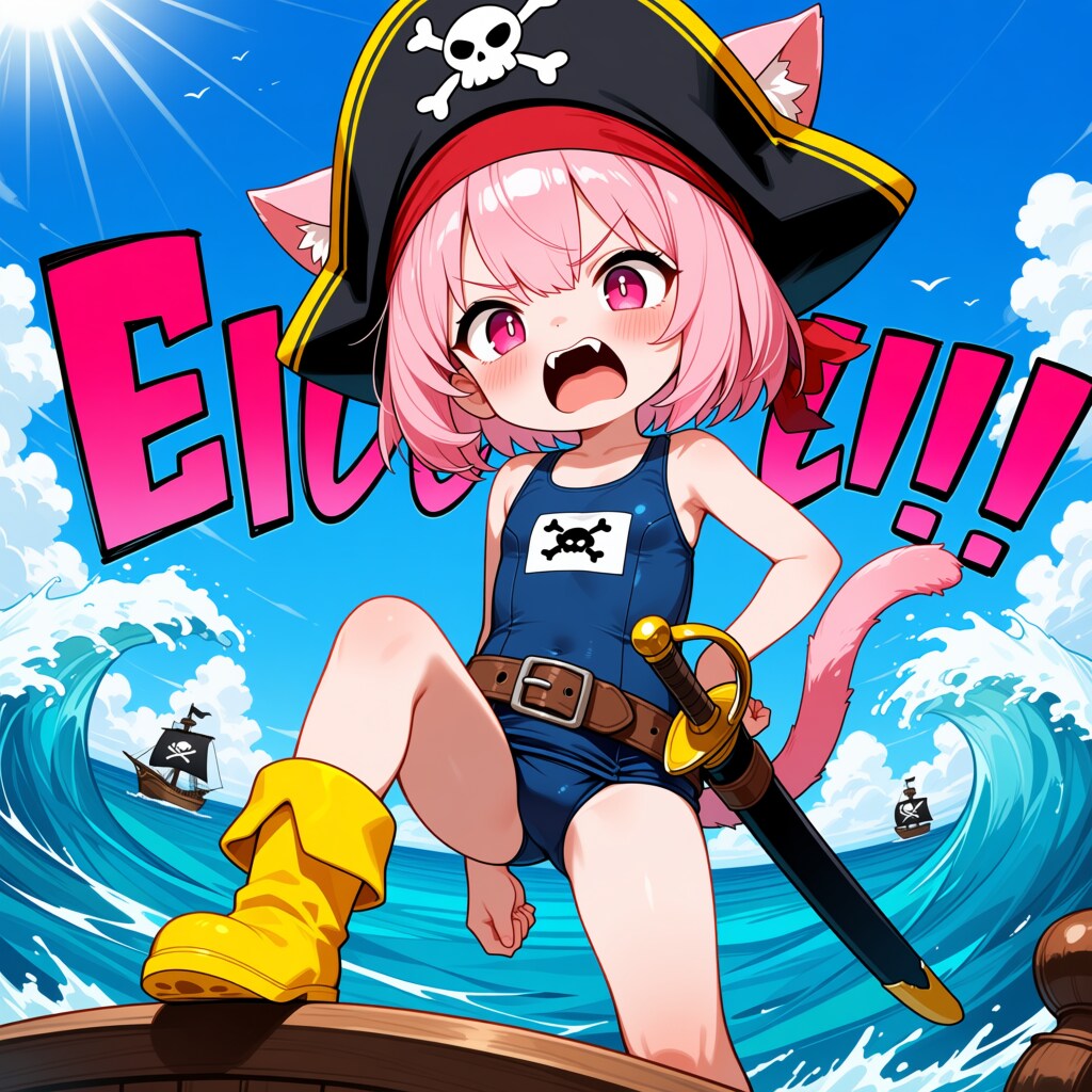 ねこちゃん海賊の大航海！！