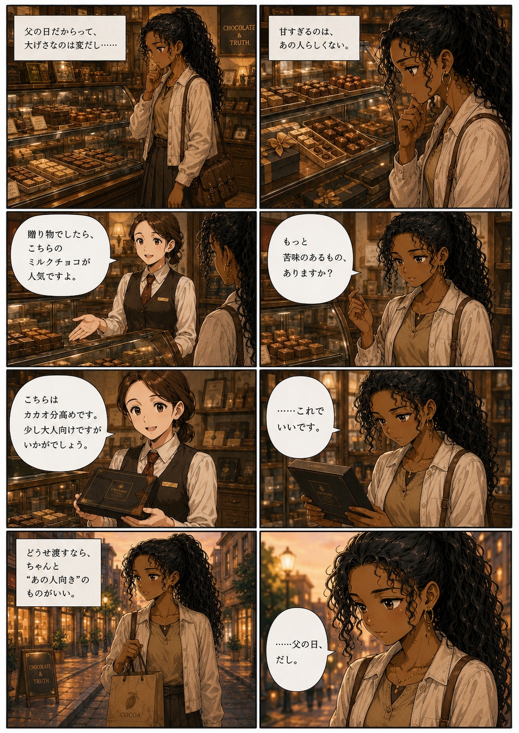 チョコレート探偵の娘