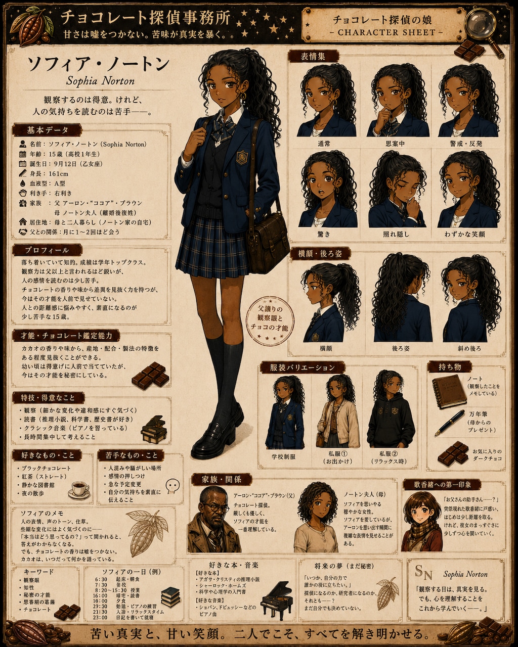チョコレート探偵の娘