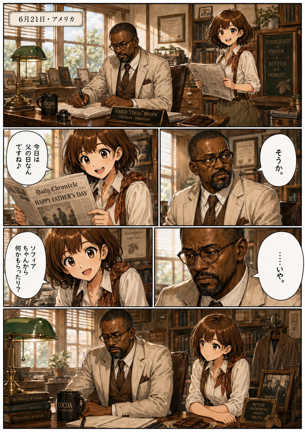 チョコレート探偵の娘