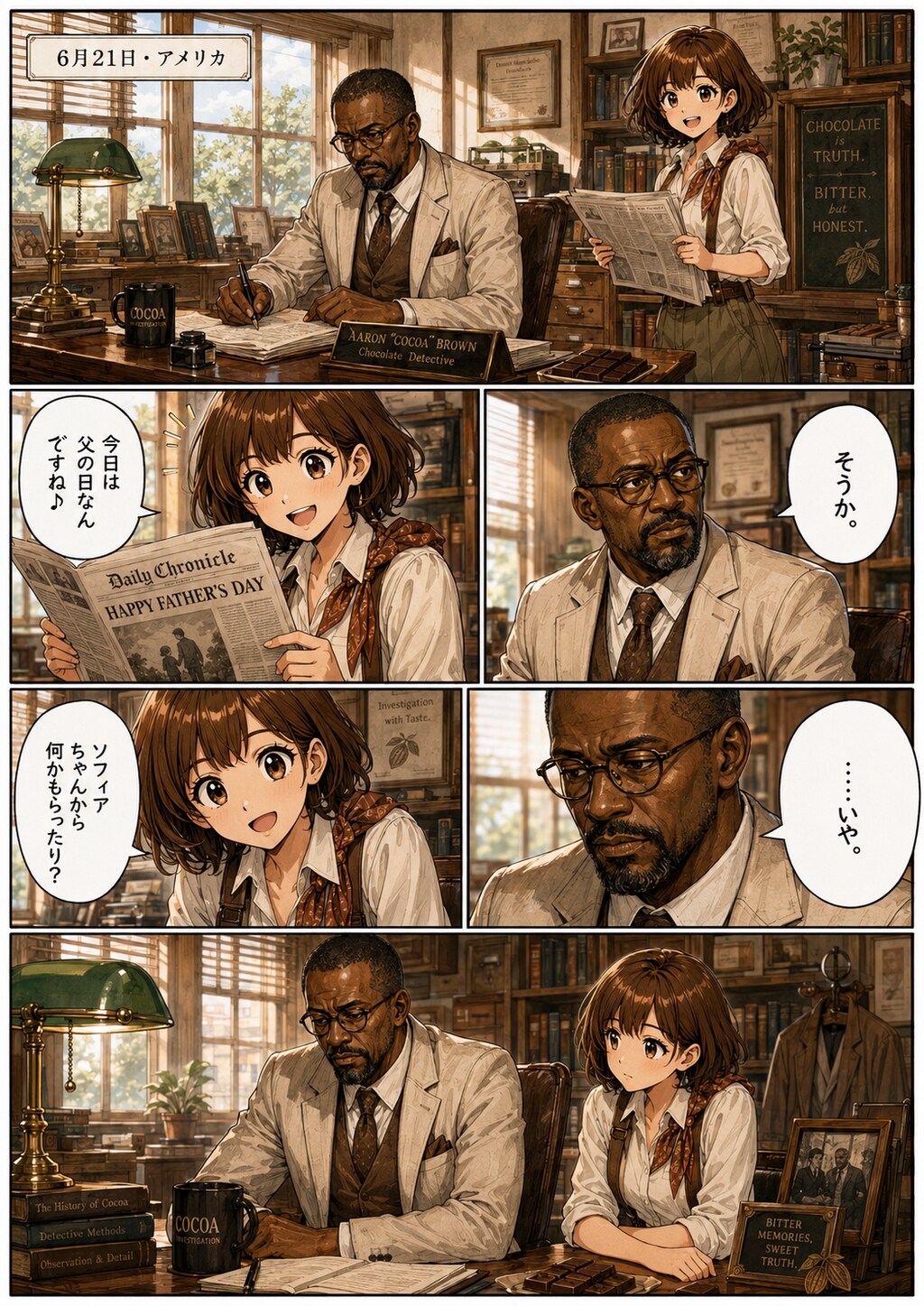 チョコレート探偵の娘