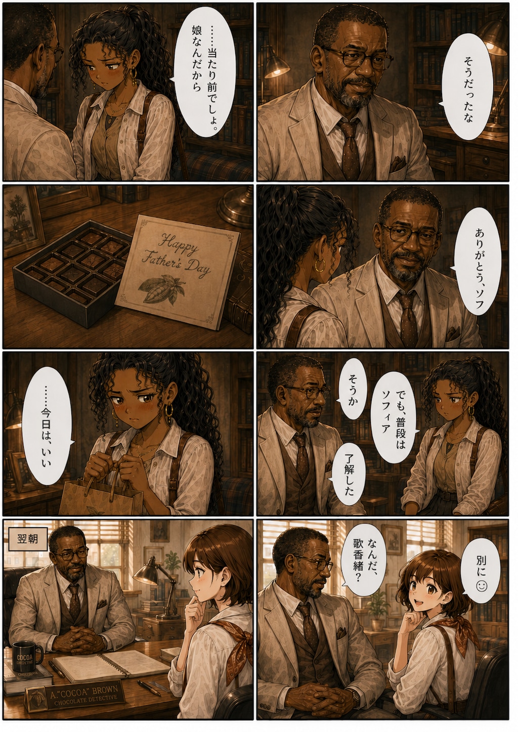 チョコレート探偵の娘