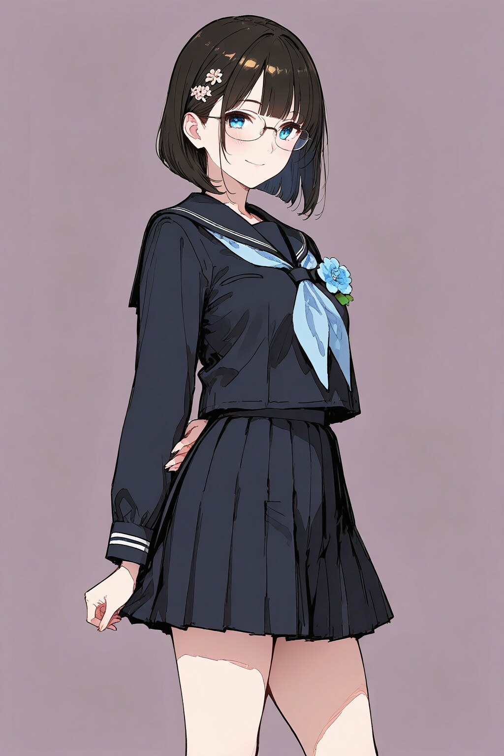 入学式🌸のメガネちゃん👓✨