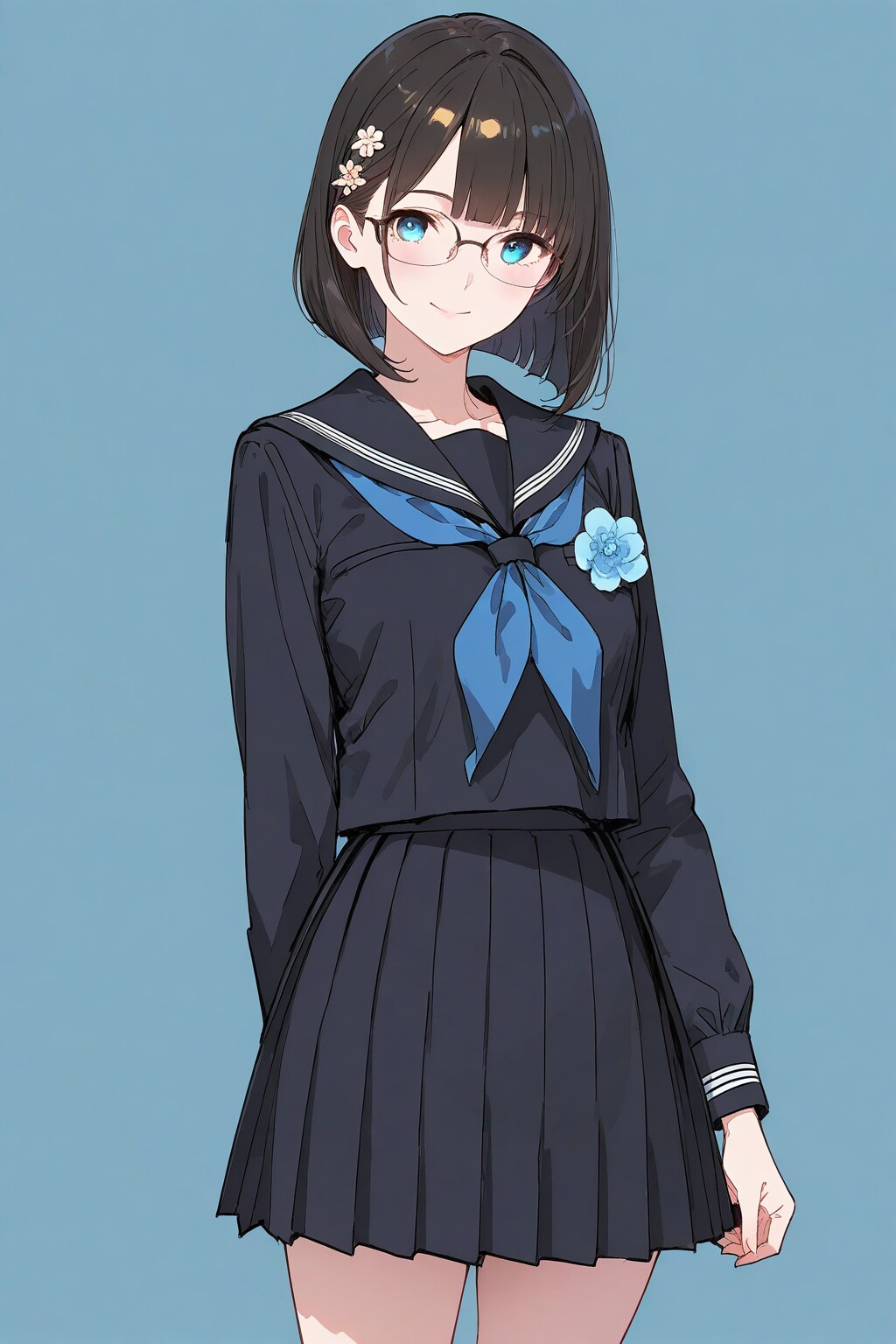入学式🌸のメガネちゃん👓✨