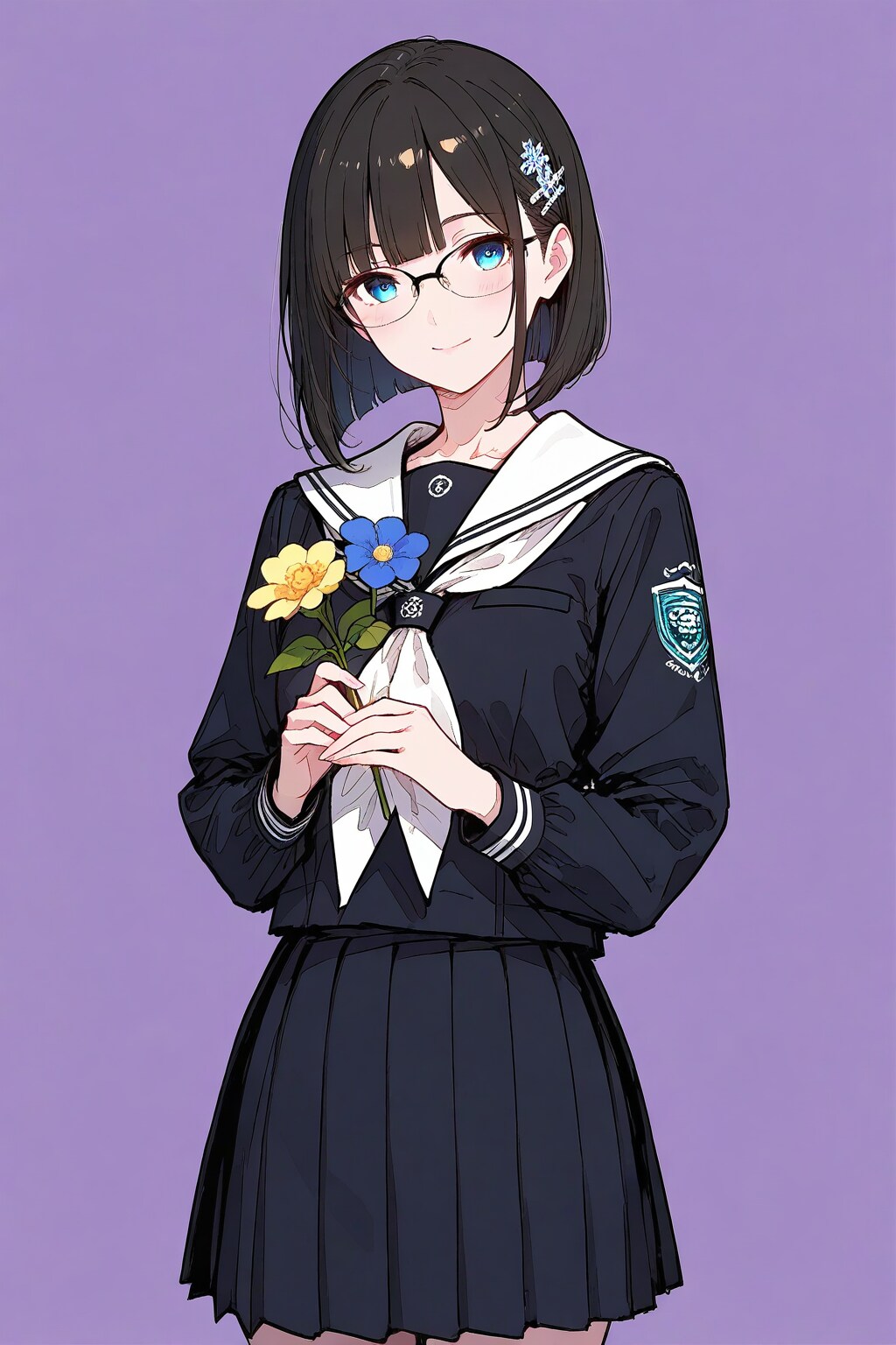 入学式🌸のメガネちゃん👓✨