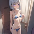 新しい水着を見せて来る彼女 6枚目