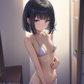 新しい水着を見せて来る彼女 4枚目