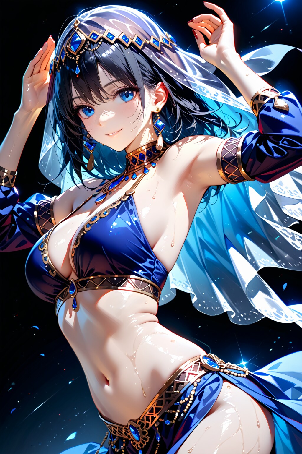 【Today's illustration】model⑯「ダンス」