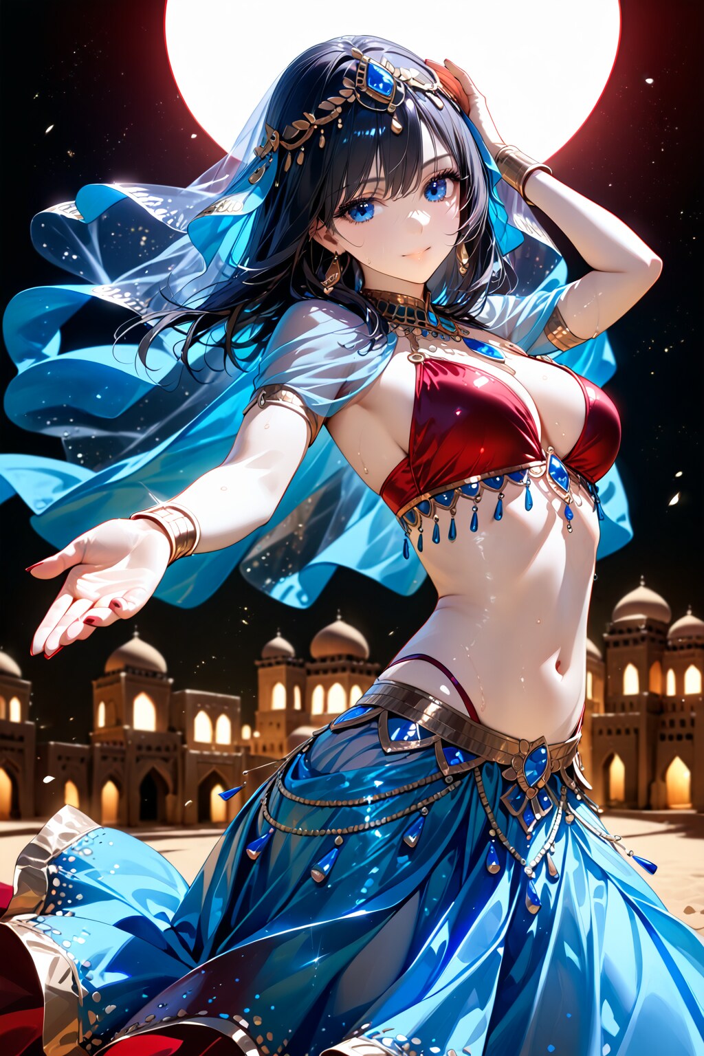 【Today's illustration】model⑯「ダンス」