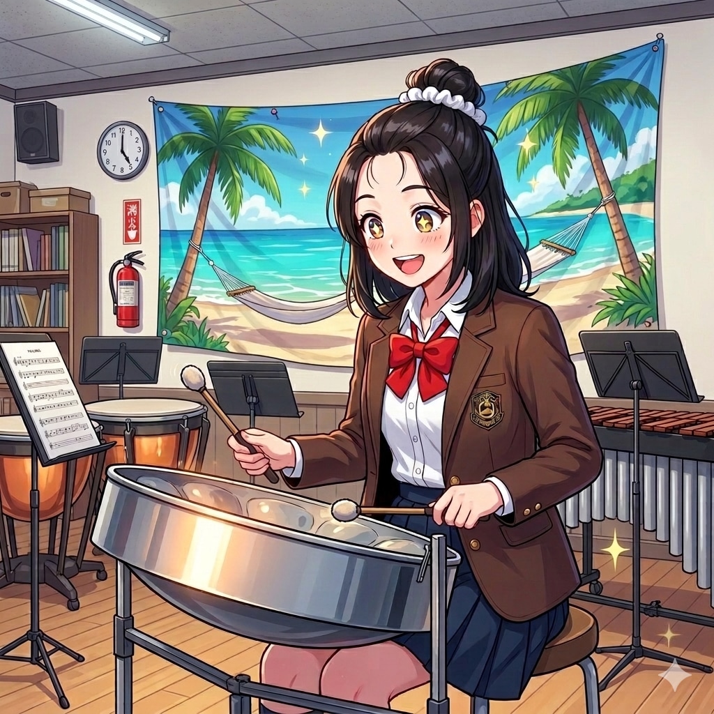 南国のスチール・パン | の人気AIイラスト・グラビア