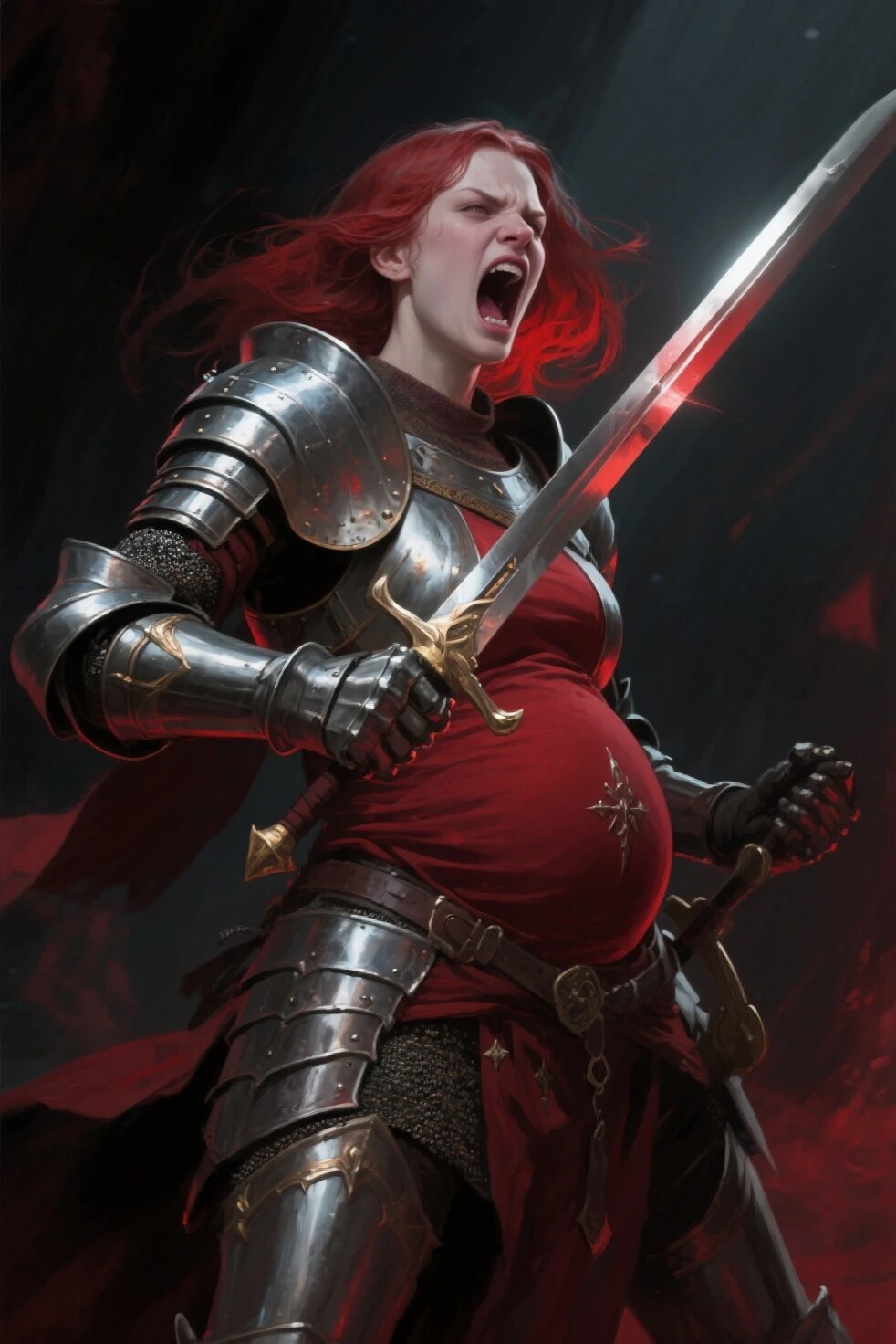 バトル妊婦