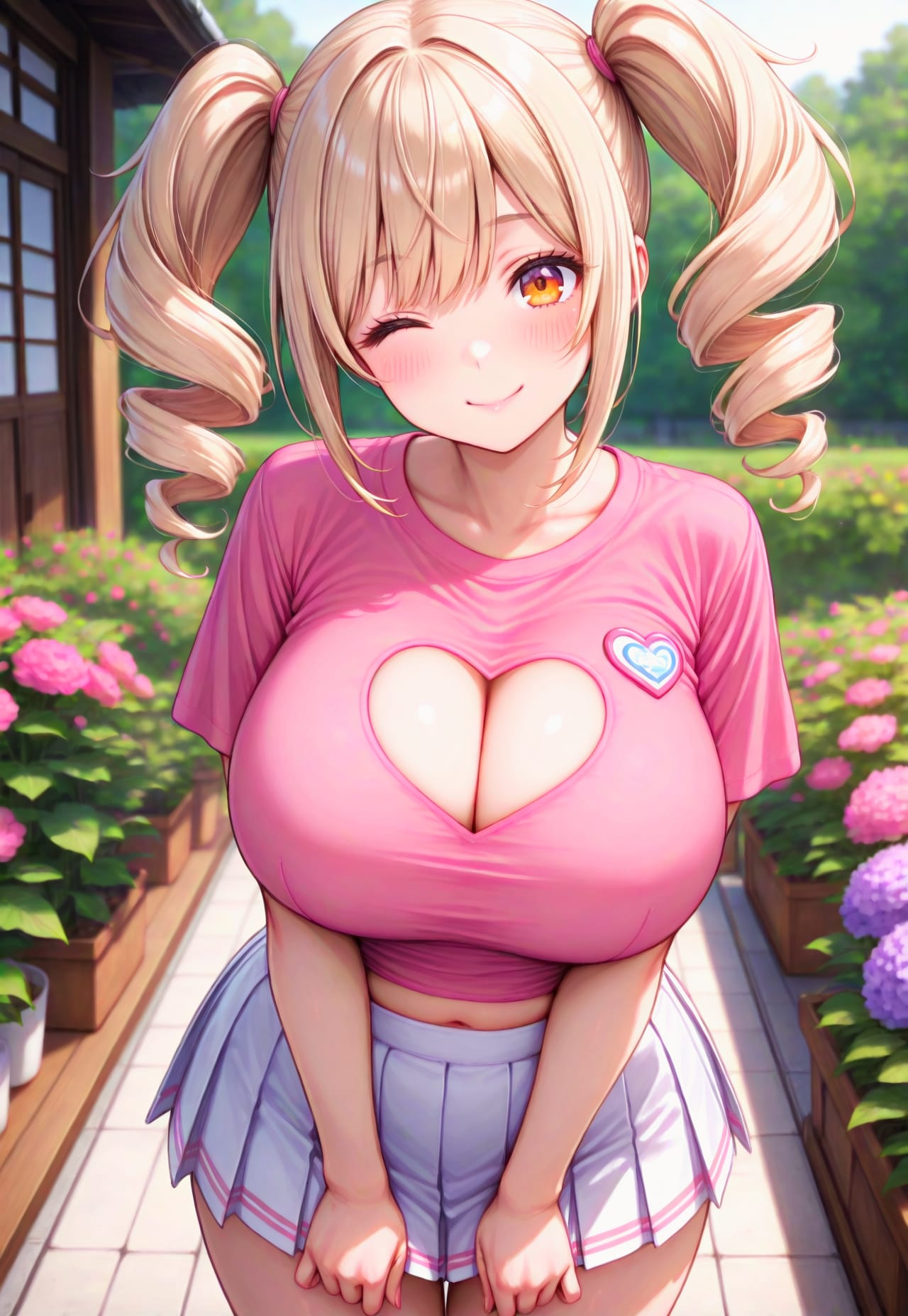1141（ピンクのTシャツ）