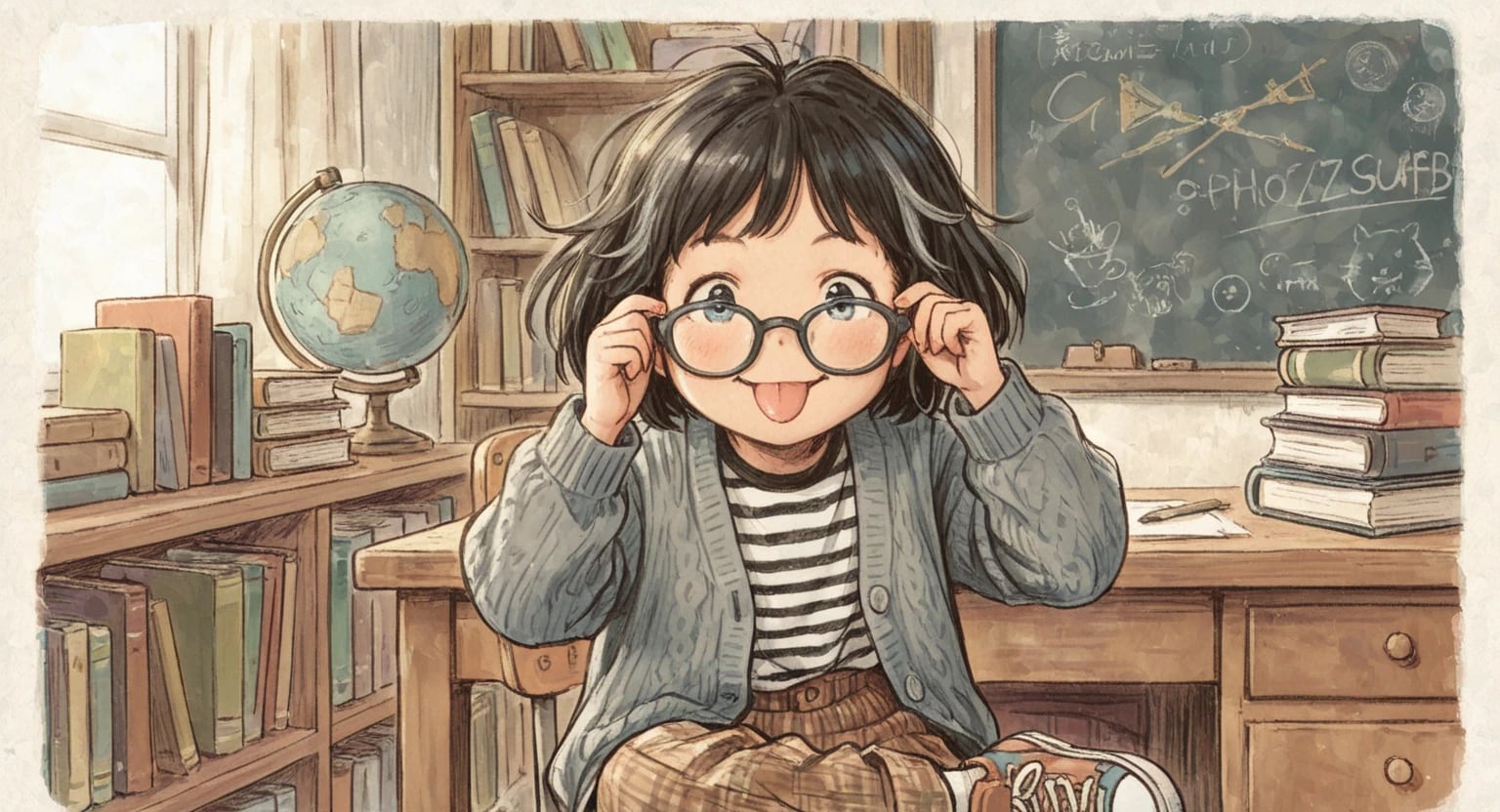 小さなアインシュタイン？ | の人気AIイラスト・グラビア