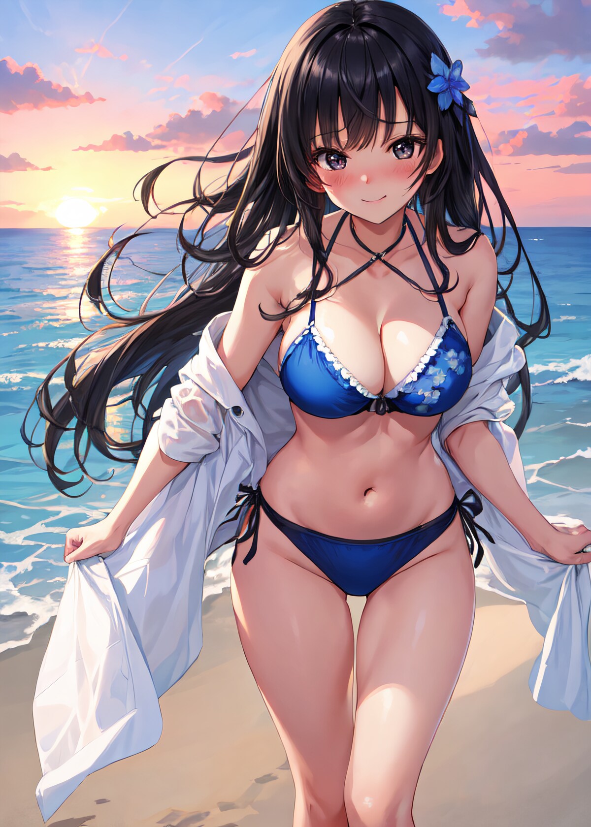 夕暮れ