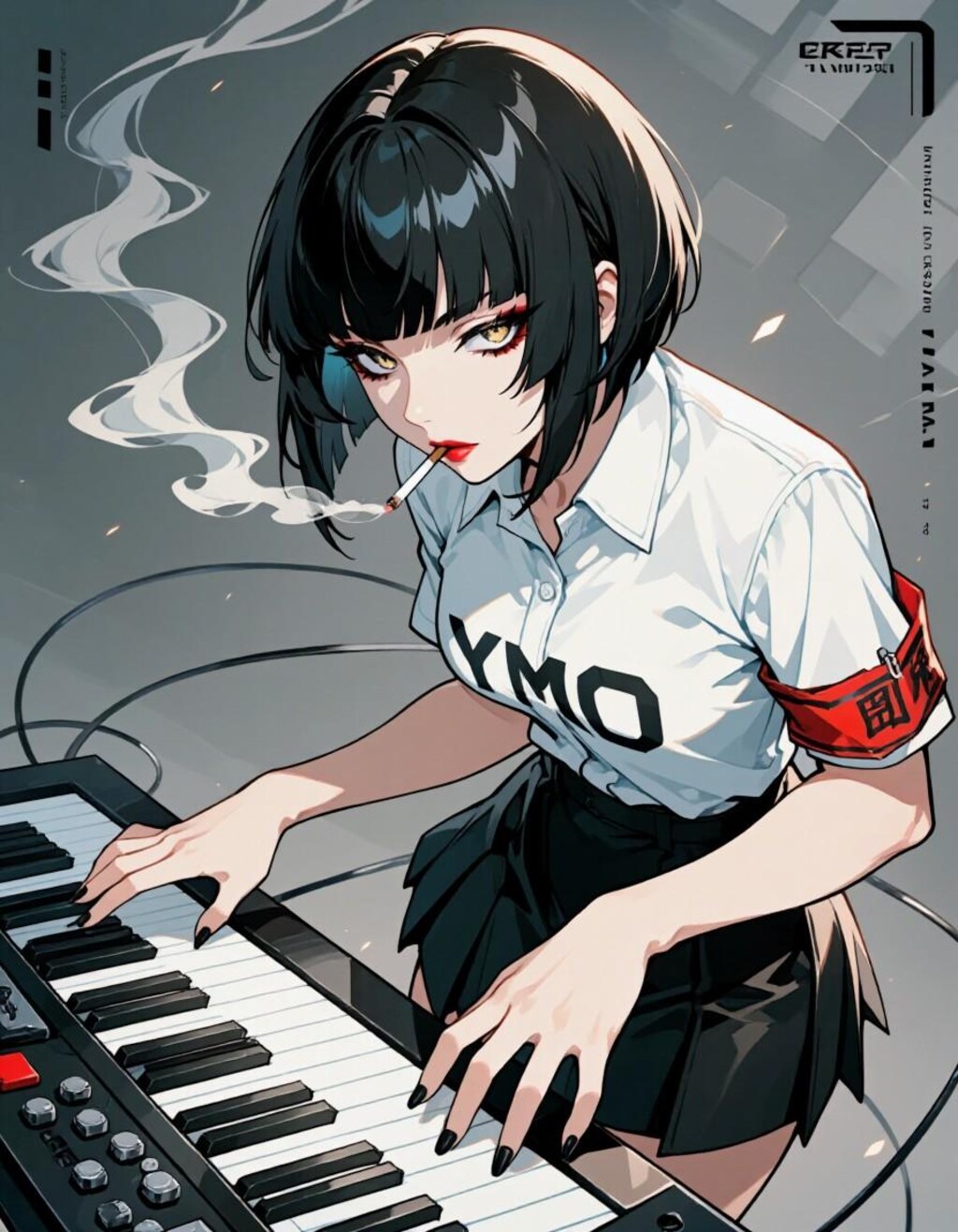 キーボードの坂本お姉やん🎹